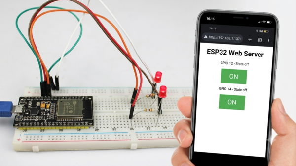 ESP32 Web Server: Control an LED from Your Phone