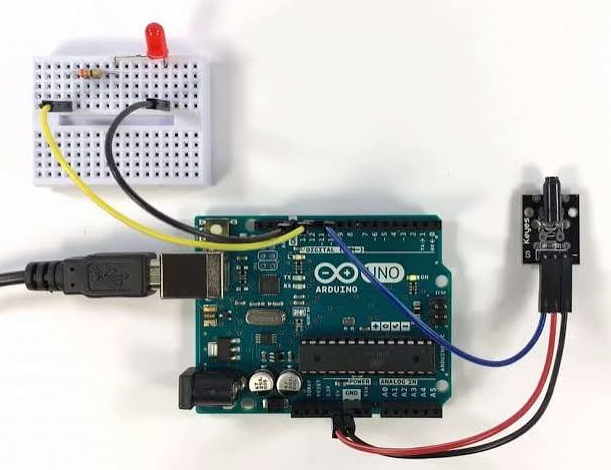 Arduino KY-002 Vibration & Shock Sensor (HW-513) — Wiring & Code