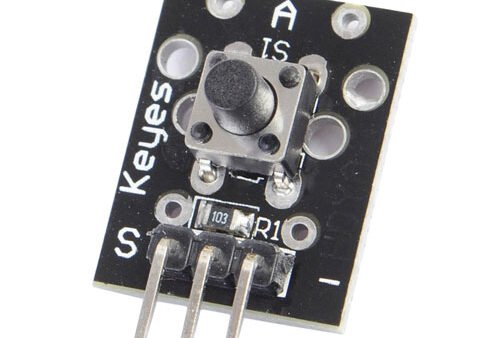 Arduino KY-004 Button Module — Wiring, Pinout & Code